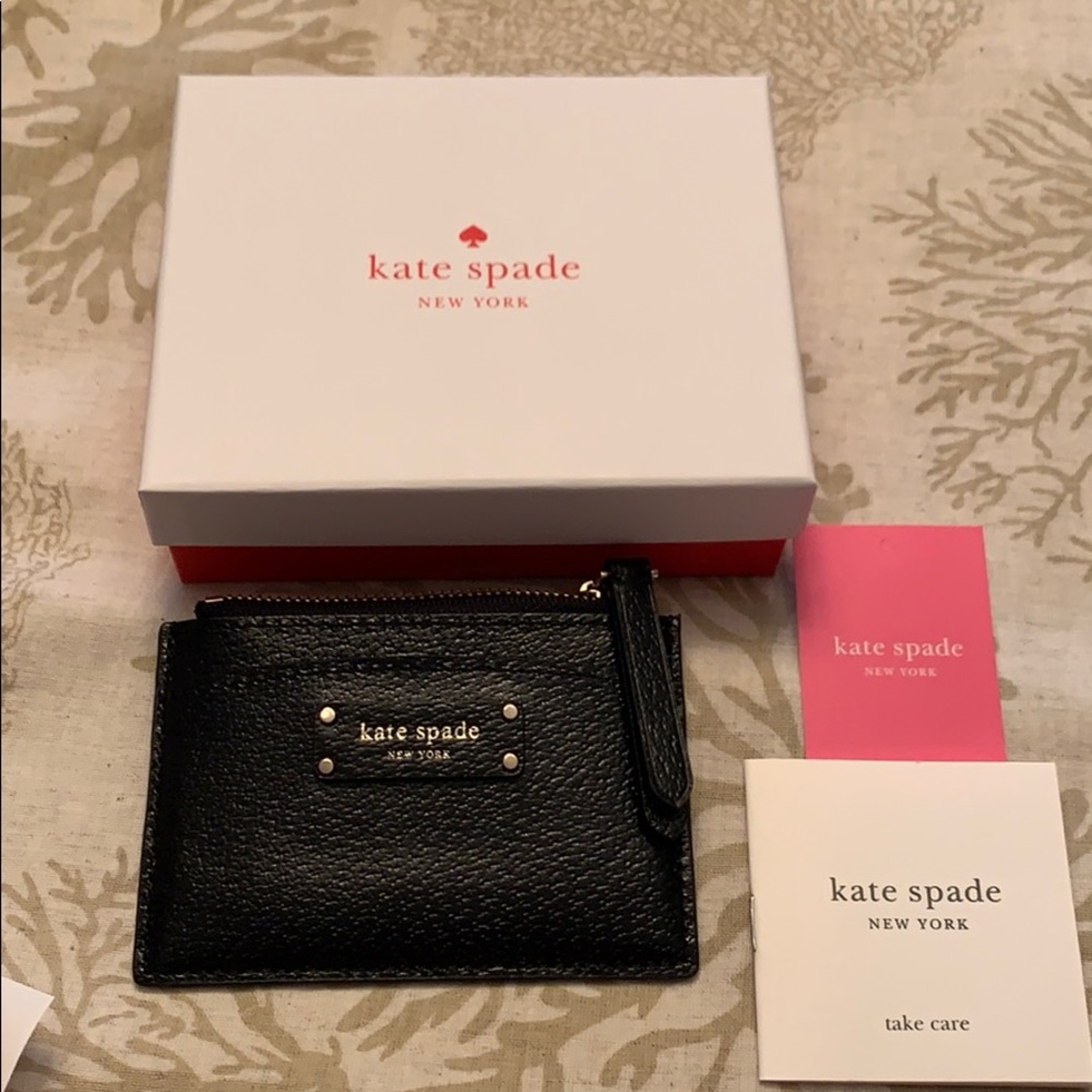 Kate spade ♠️ Small zip card holder